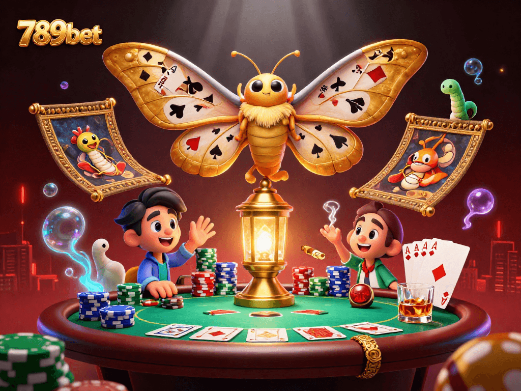 Experience the thrilling world of 789bet with vibrant casino elements and dramatic 3D visuals.