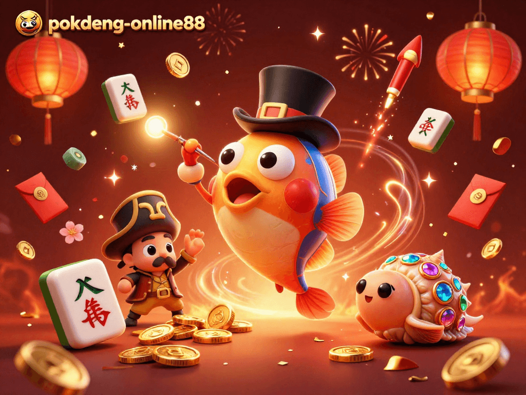 Engage with the excitement of pokdeng-online88 in this vibrant casino-themed scene featuring captivating characters.