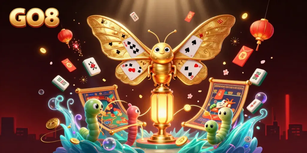 Engage with GO8's vibrant online casino experience through dynamic gaming visuals and exciting promotions.