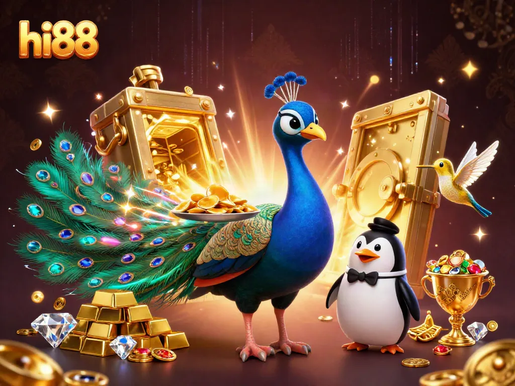 Win big at hi88 with vibrant casino characters and dynamic game elements capturing the excitement!