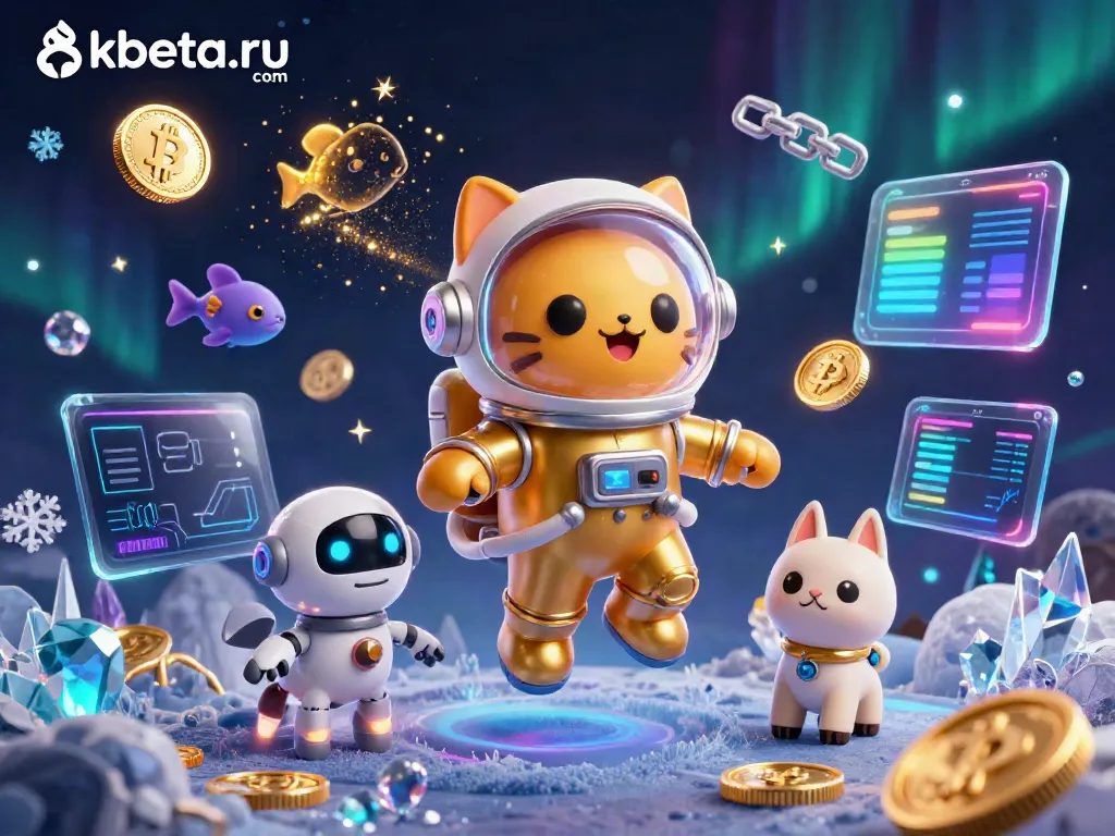 Experience the thrill of gaming at 8xbeta.ru com with vibrant illustrations of a cosmic cat and robot dog.