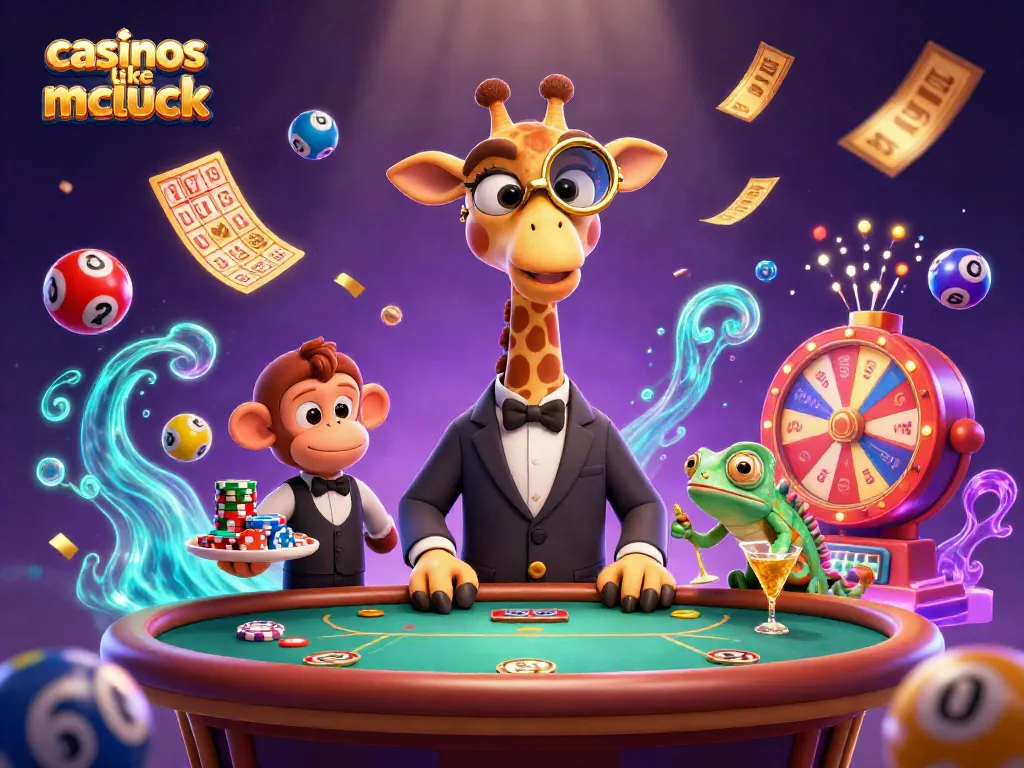 Experience exciting gameplay at casinos like McLuck featuring vibrant characters and thrilling bonuses.