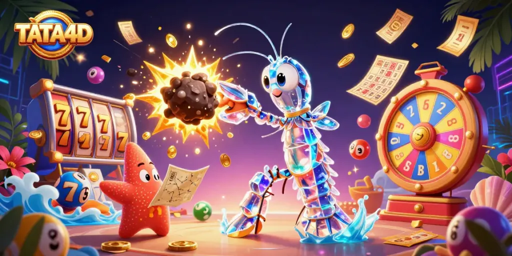 Engage with TATA4D's vibrant universe of slots and jackpots, blending excitement with stunning visuals.