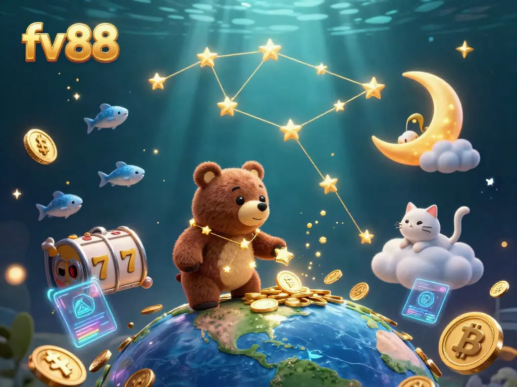 Engage with the thrilling world of fv 88 at an exciting casino filled with vibrant slot games and dynamic characters.