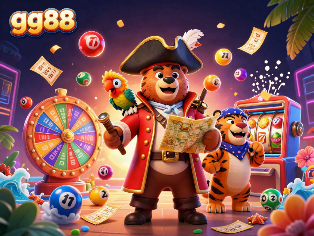 Engage with gg88 and enjoy thrilling lottery action with colorful, dynamic casino elements.
