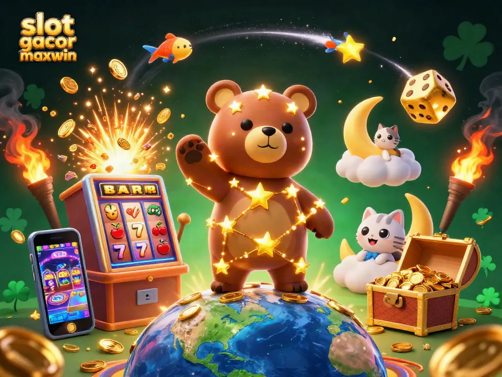 Spin with excitement in slot gacor maxwin as golden treasures burst from interactive slot machines.