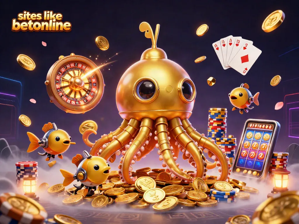 Engage in thrilling adventures with sites like BetOnline, featuring dynamic casino elements.