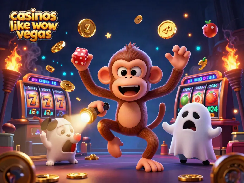 Experience the excitement of casinos like wow vegas with festive 3D gambling elements and playful characters.