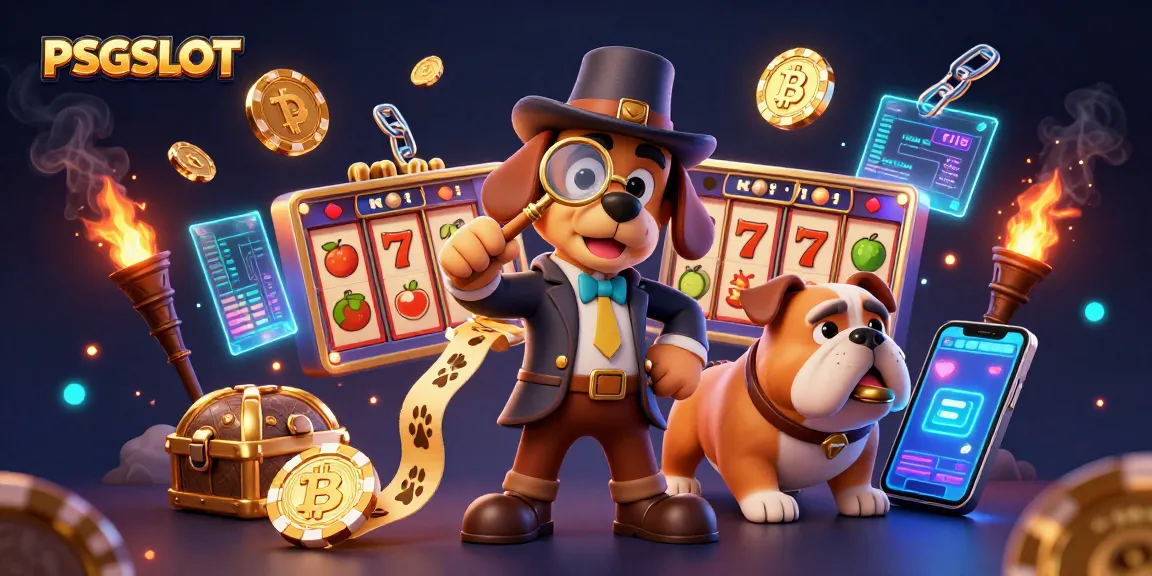 Engage with PSGSLOT's vibrant 3D casino scene featuring cartoon characters discovering treasures.