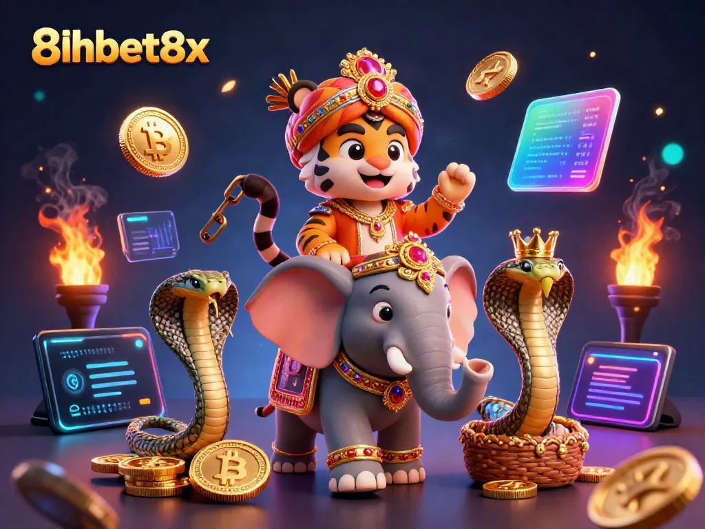 Engage with the immersive 8xbet8x casino experience featuring vibrant characters in a dynamic setting.