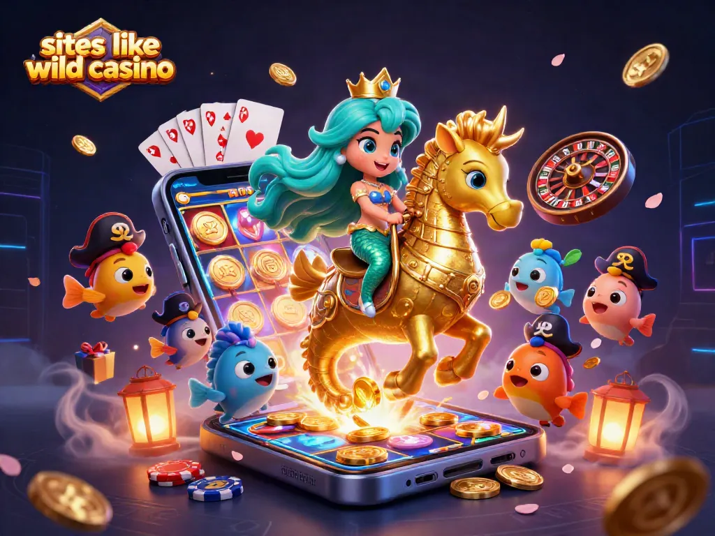 Experience thrilling gameplay at sites like wild casino, featuring exciting slot games and colorful characters in action.