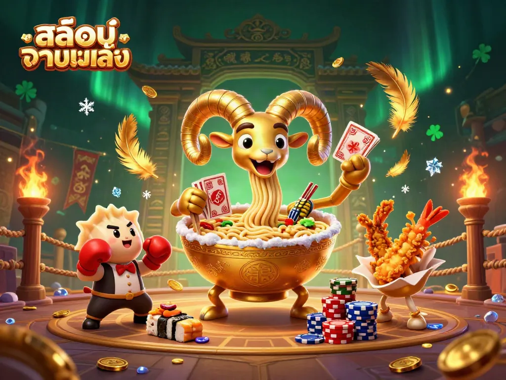 การทดลองเล่นสล็อตด้วยตัวละครน่ารักในบรรยากาศคาสิโนที่เต็มไปด้วยความสนุกสนาน