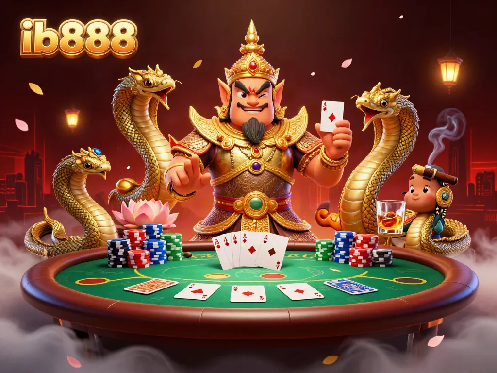 เข้าเล่น ib888 กับการ์ตูนไทยเก็บธนาคารที่น่าตื่นเต้นในคาสิโนออนไลน์